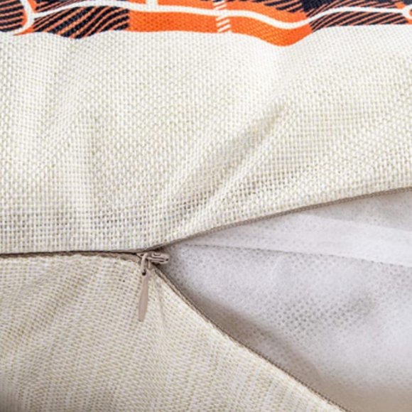 Set of 4 Fall Autumn Pillows Home Decoration 18x18 Inch - Picture 2 of 3